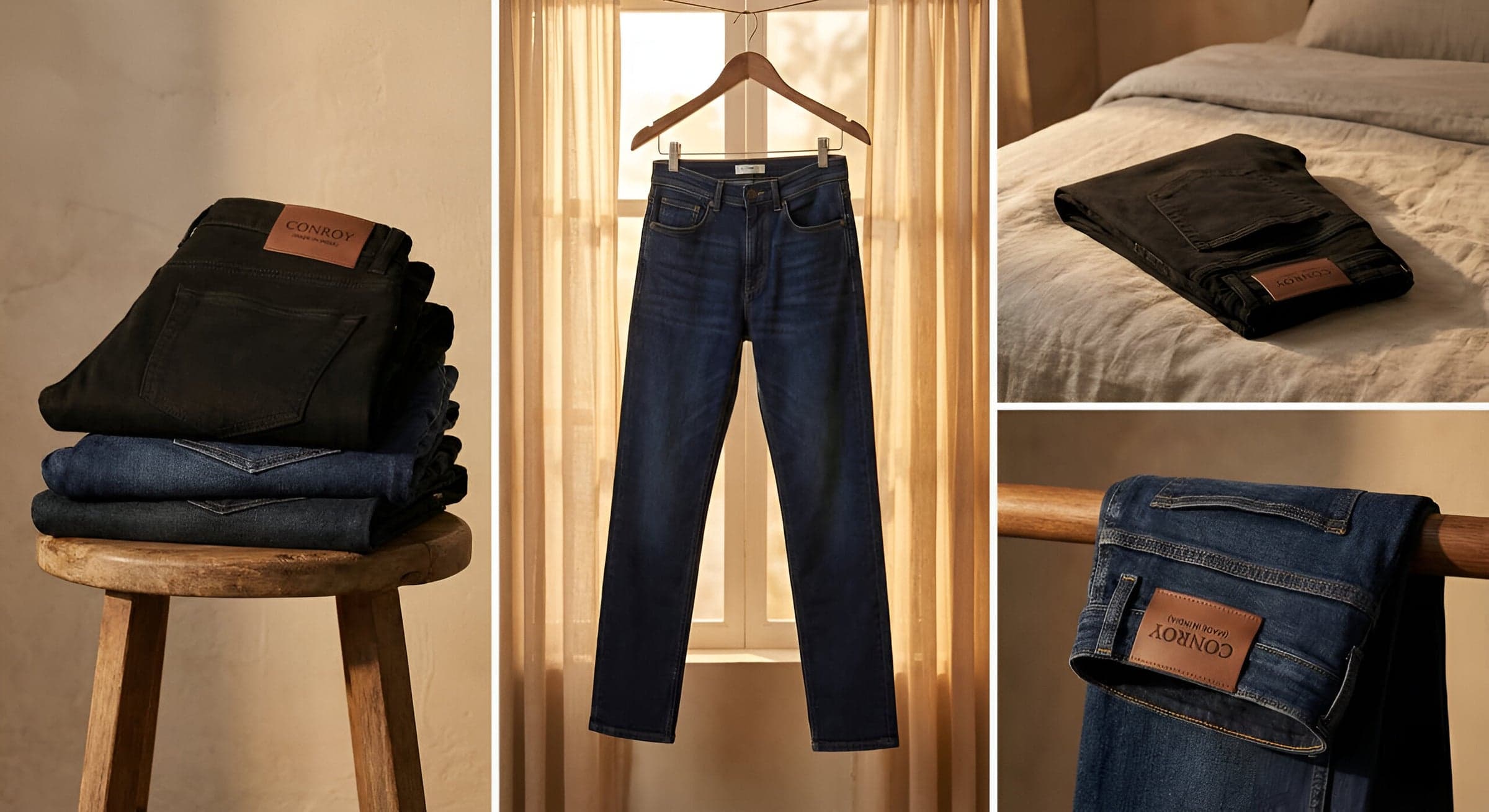 CONROY premium denim — Soft Comfort, Bold Looks